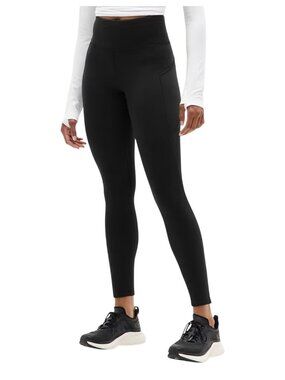 Athleta Altitude Stash Polartec Powerstretch Black Leggings Womens Small